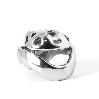 HT-v4 Nub Stainless Steel Chastity Cage