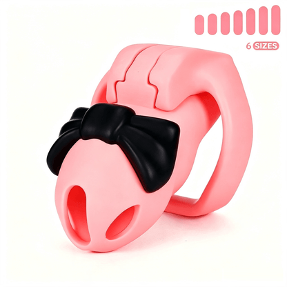 HTV4 Butterfly Knot 3D Chastity Cage