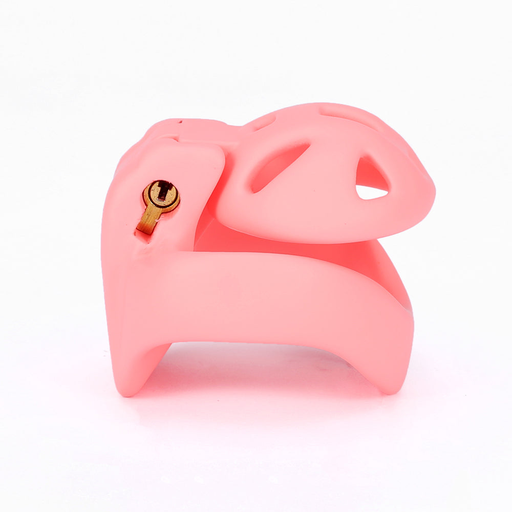 HTV4 Butterfly Knot 3D Chastity Cage