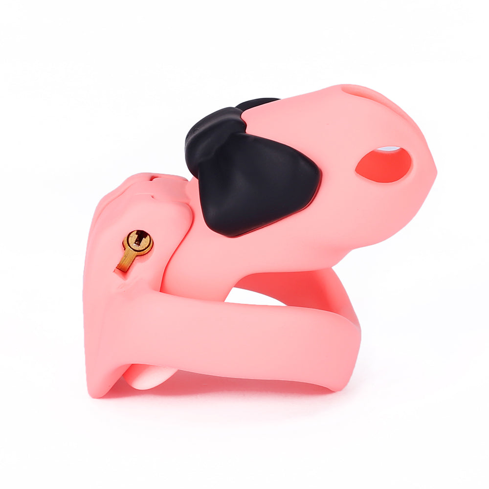 HTV4 Butterfly Knot 3D Chastity Cage