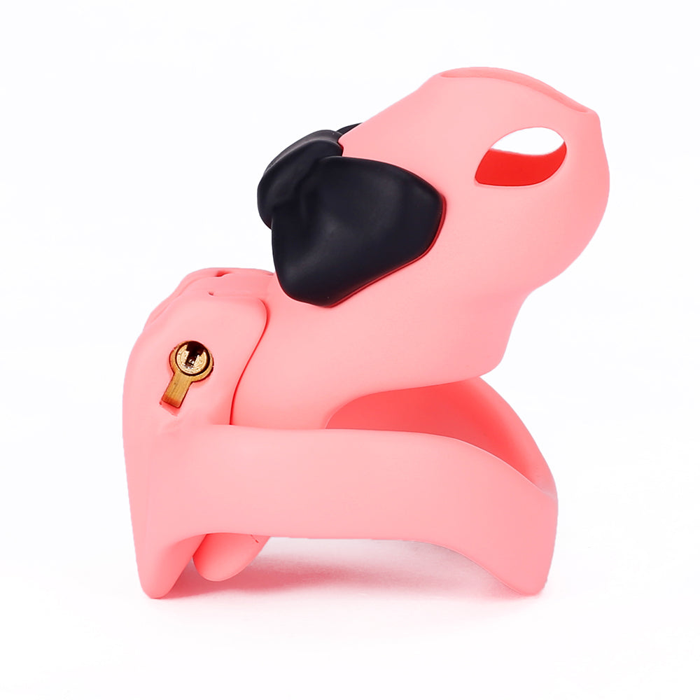 HTV4 Butterfly Knot 3D Chastity Cage