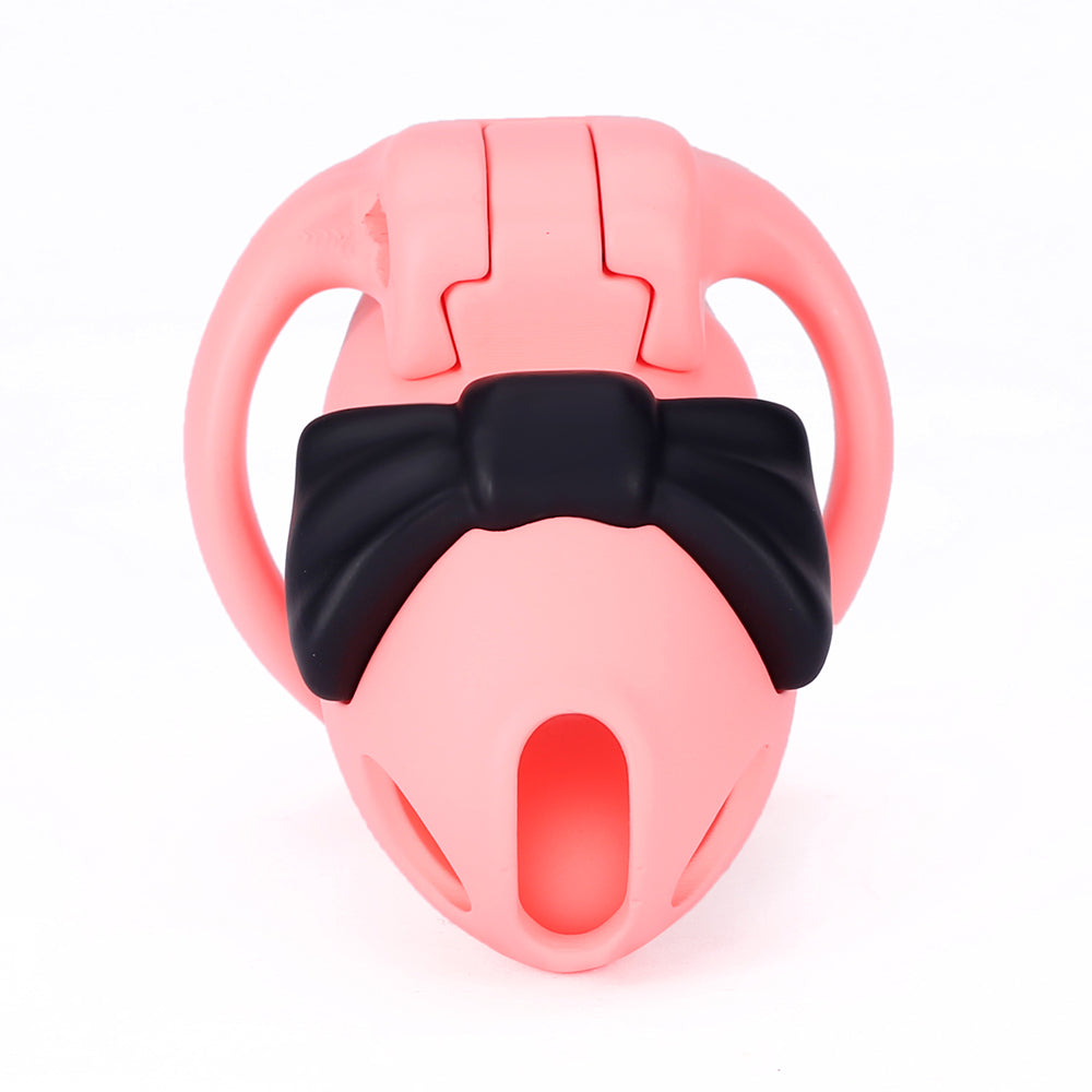 HTV4 Butterfly Knot 3D Chastity Cage