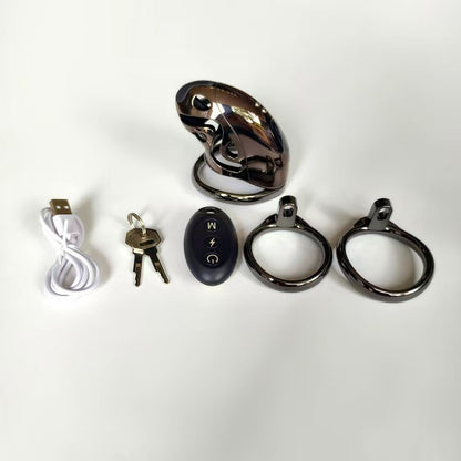 Hundred Beasts Electric Remote Control Chastity Cage 7