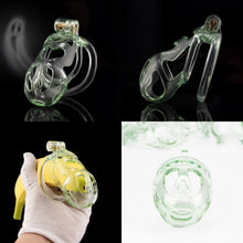 Load image into Gallery viewer, Ice Ghost Lightweight 3D Printed Chastity Cage&#39;s Ring
