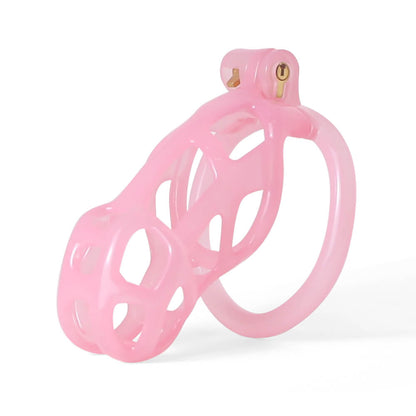 Design Ice Vision Pink Mamba Chastity Cage