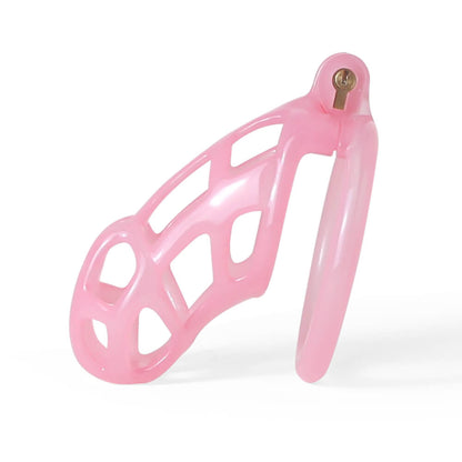 Design Ice Vision Pink Mamba Chastity Cage