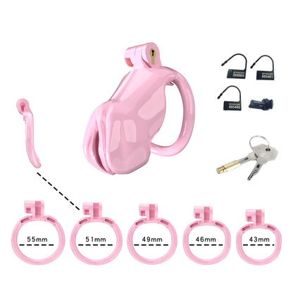 Imitation Penis Chastity Cage