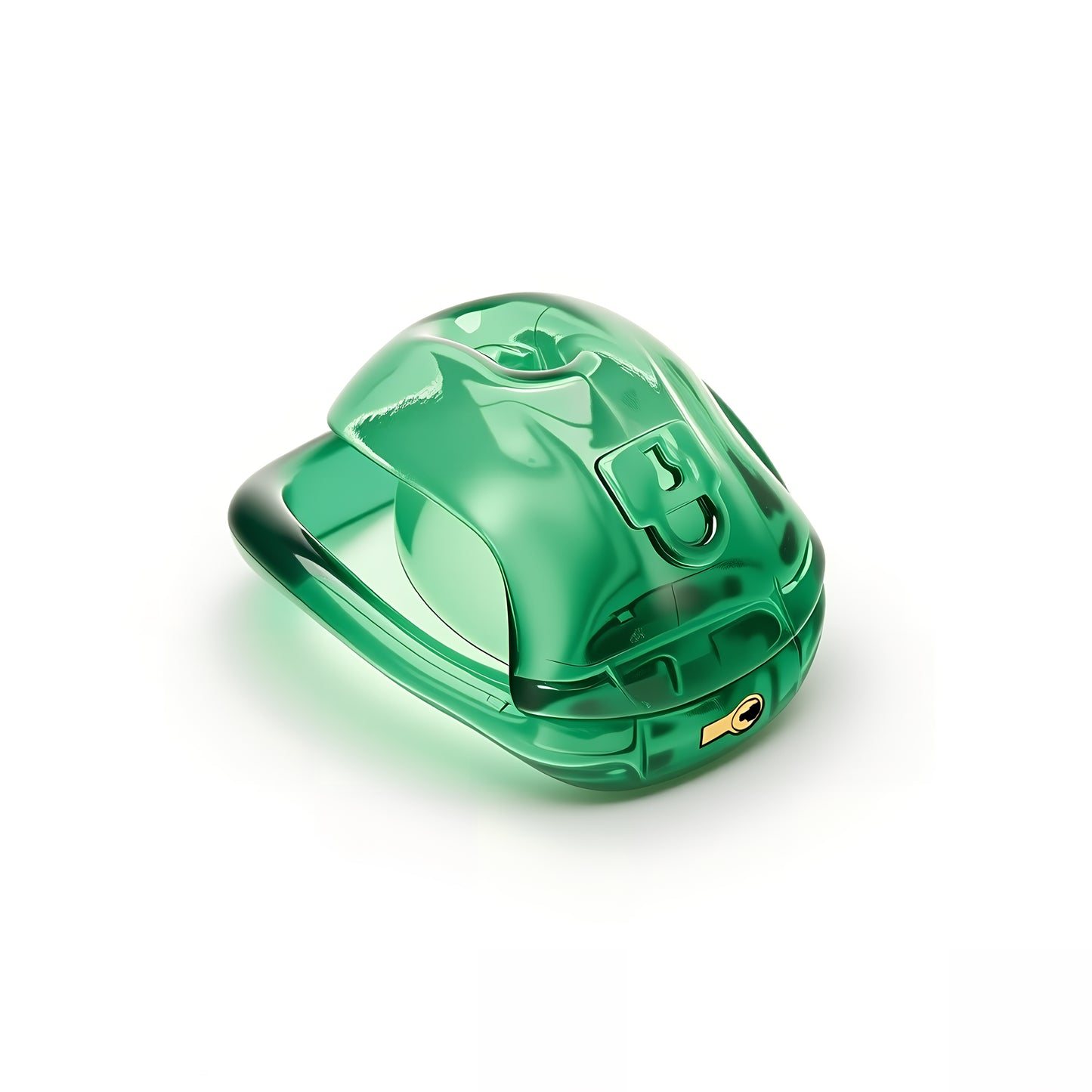 Inverted Colorful Pudding Chastity Cage