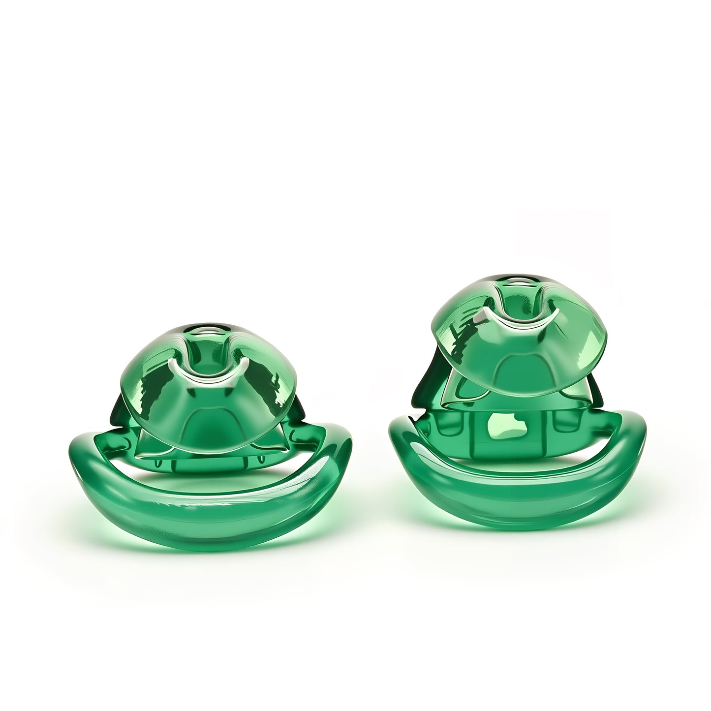 Inverted Colorful Pudding Chastity Cage