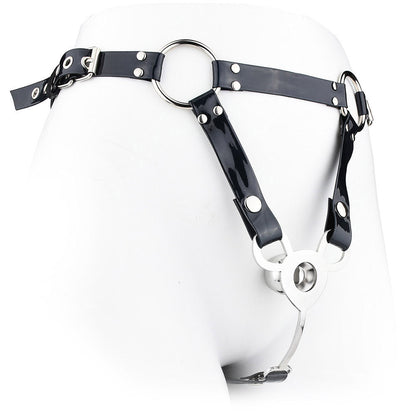 Inverted Chastity Cage With Belt