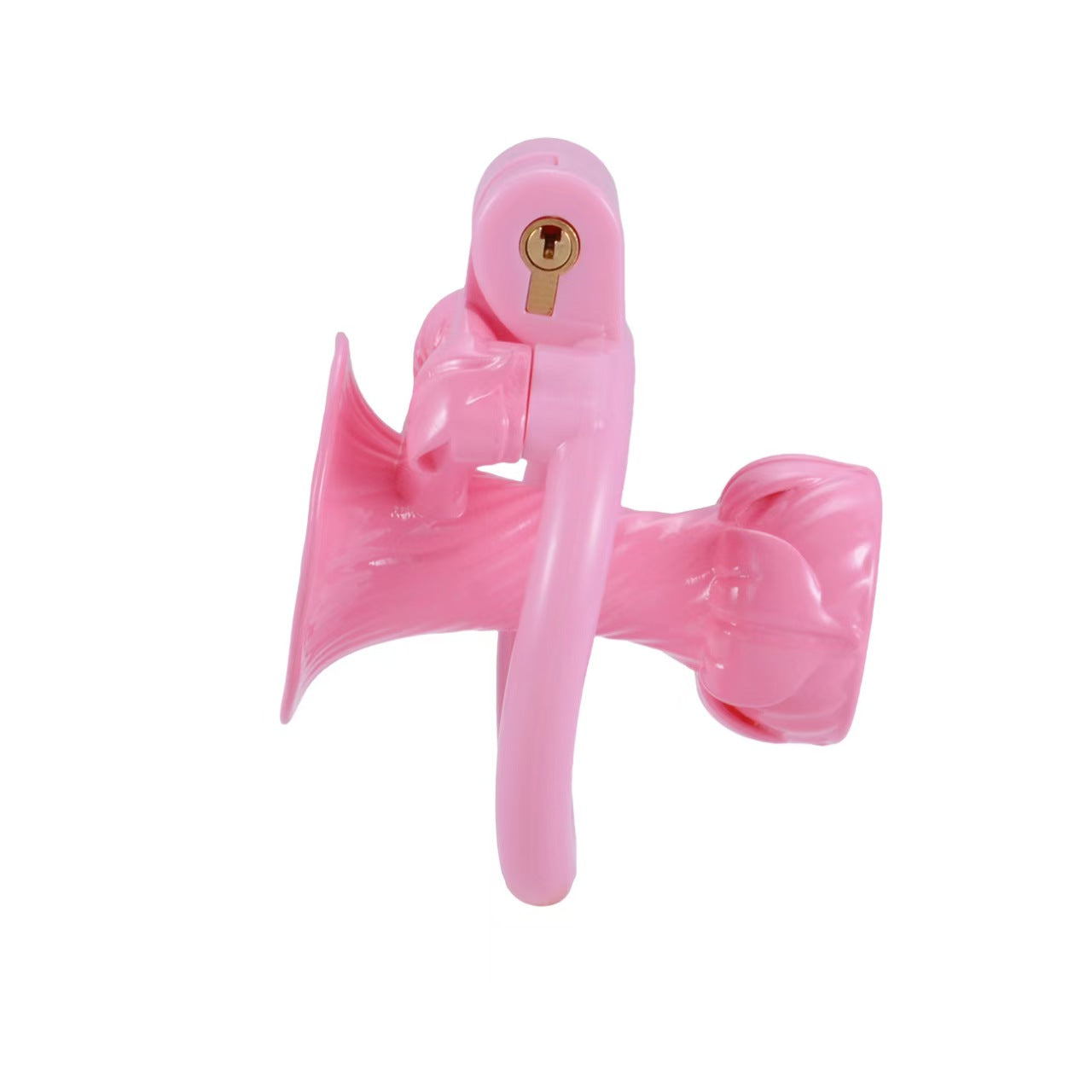 Inverted Morning Glory Chastity Cage