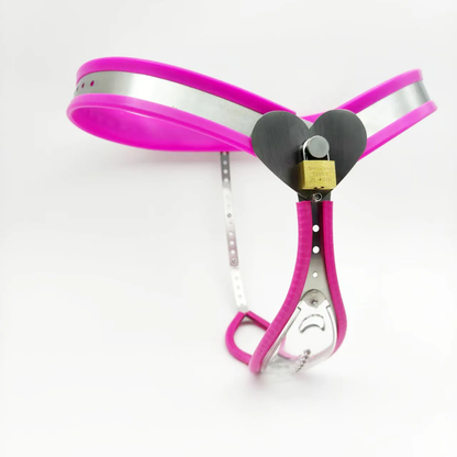 Keeper of Desire - Female Chastity Belt With Transparent Panel - 1
