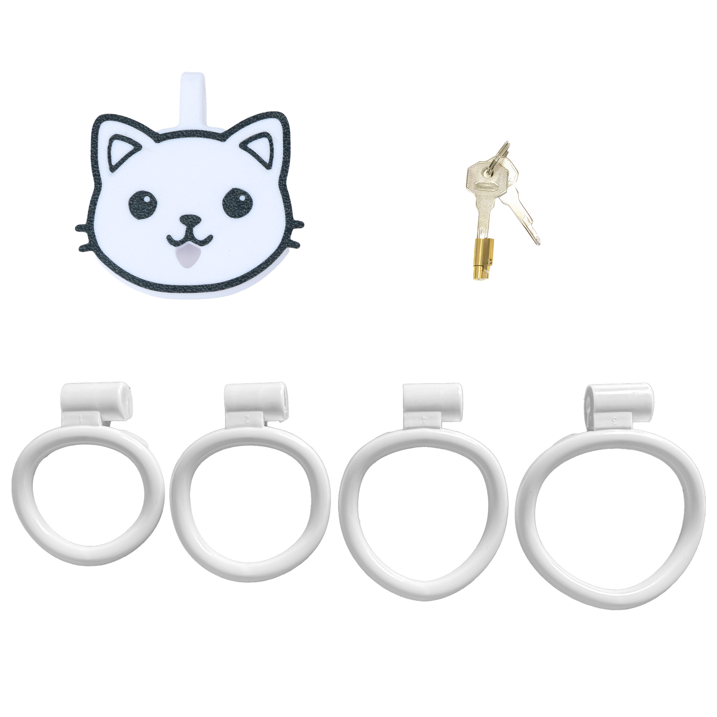 Kitten Flat Chastity Cage