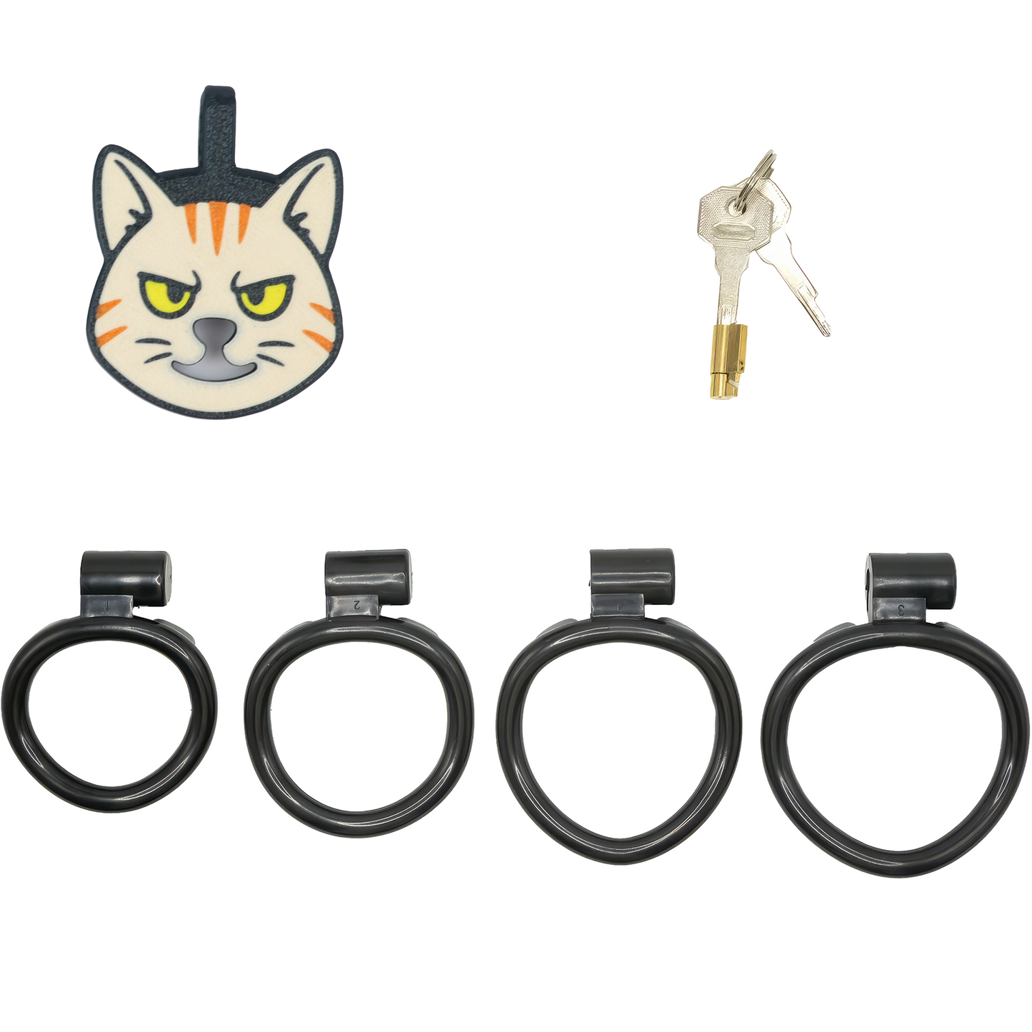 Kitten Flat Chastity Cage