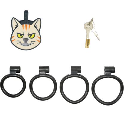 Kitten Flat Chastity Cage