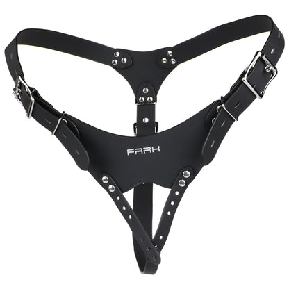 Leather Chastity Auxiliary Strap - 1