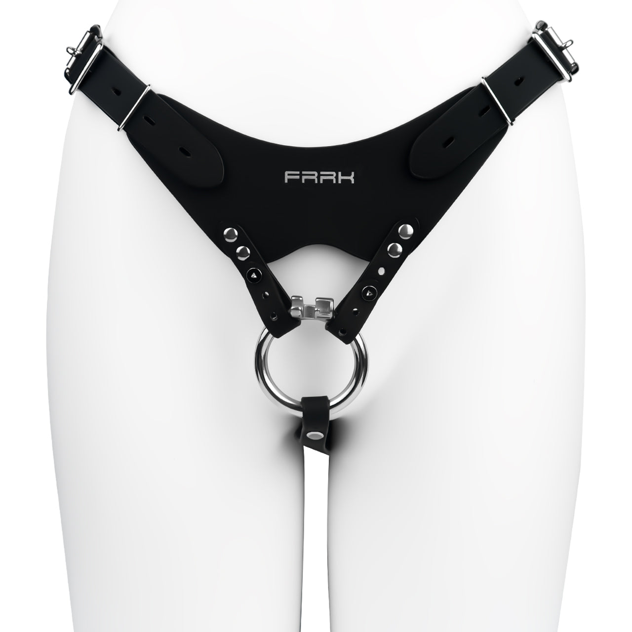 Leather Chastity Auxiliary Strap - 11