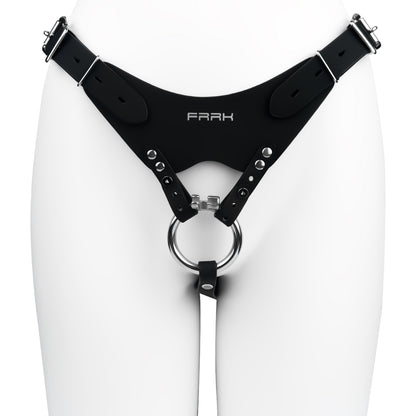 Leather Chastity Auxiliary Strap - 11