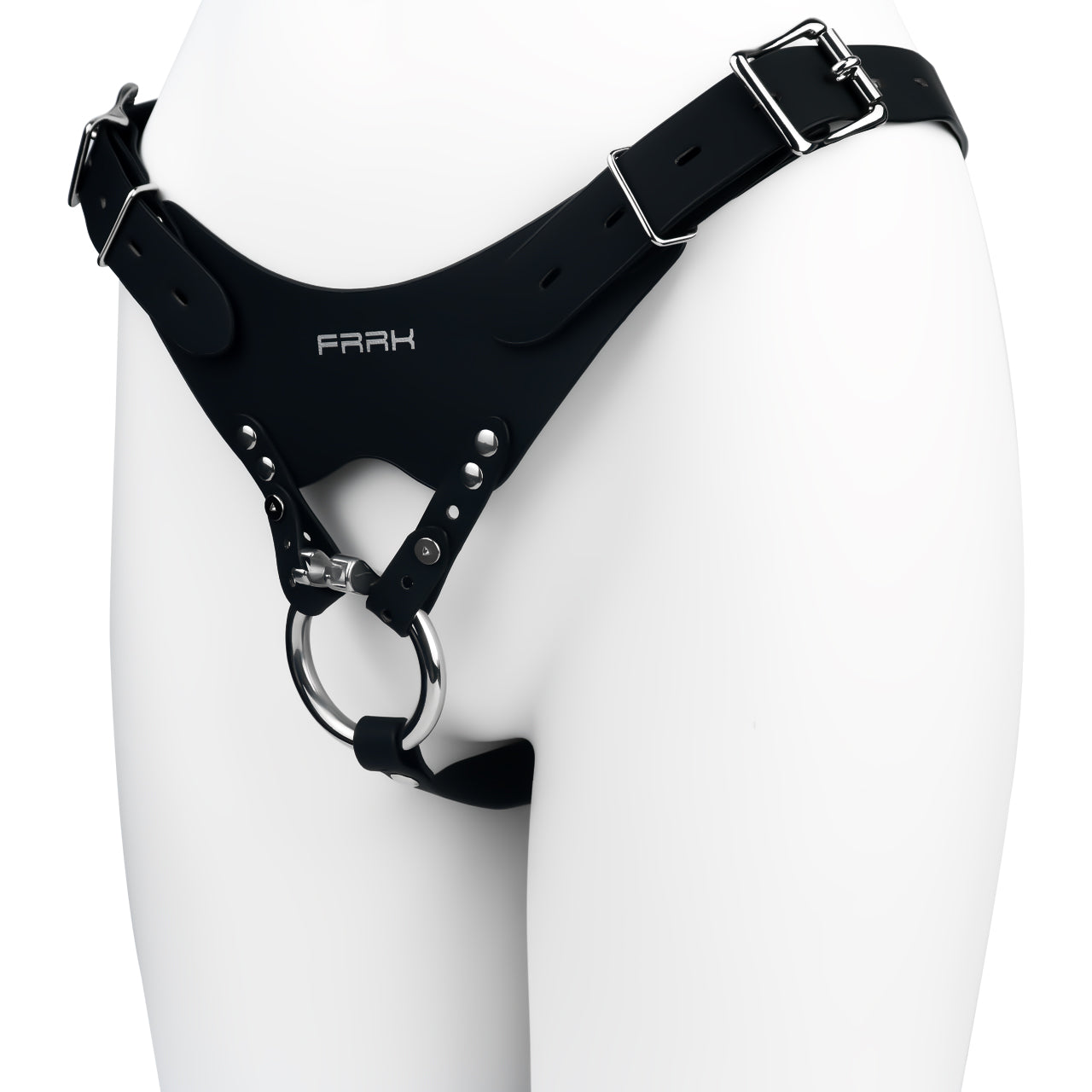 Leather Chastity Auxiliary Strap - 2