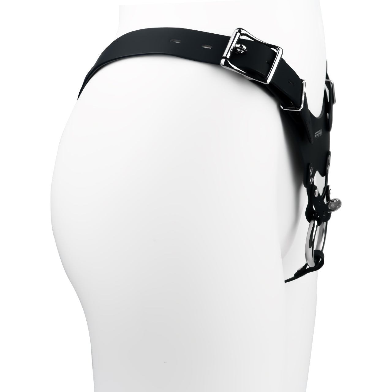 Leather Chastity Auxiliary Strap - 6