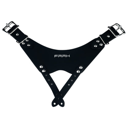 Leather Chastity Auxiliary Strap - 9