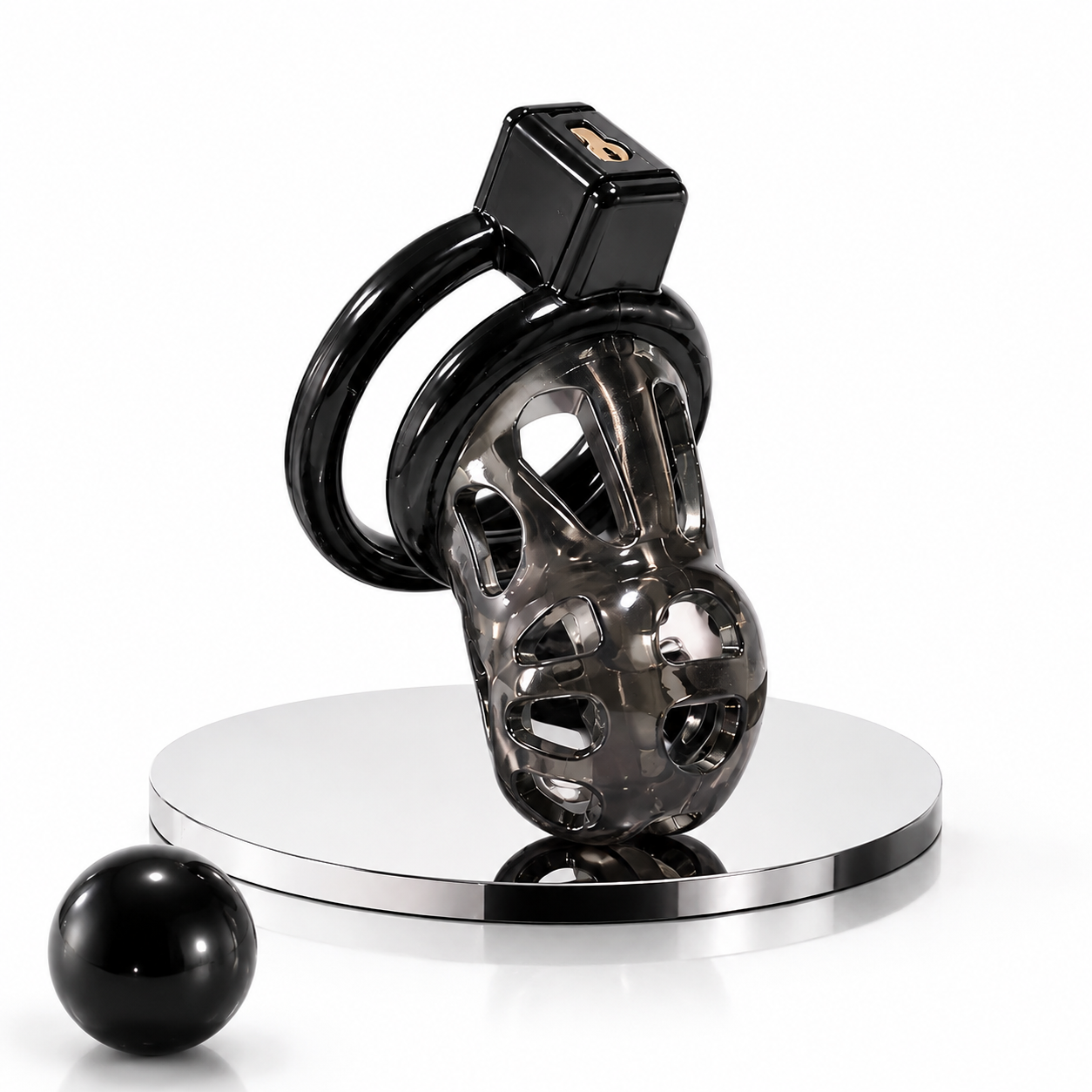 Lightly Bound Soft Silicone Chastity Cage