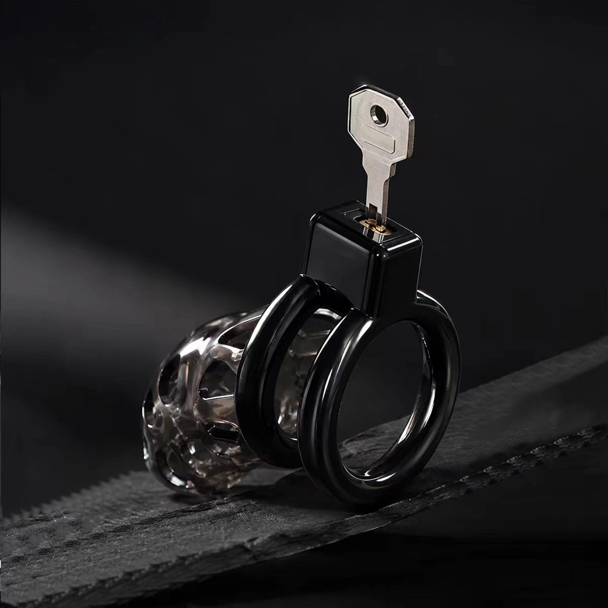 Lightly Bound Soft Silicone Chastity Cage