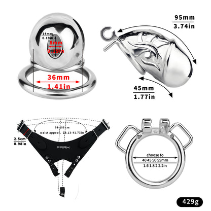 Lock Him Up Cock Cage - 18