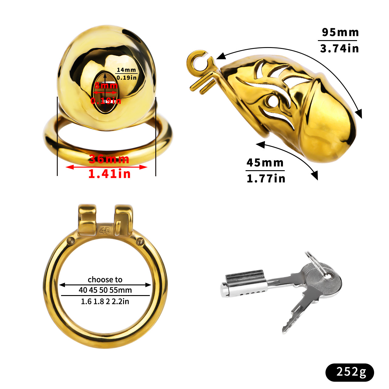 Lock Him Up Cock Cage - 5