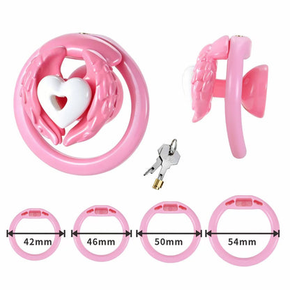 Love Wings Negative Chastity Cage