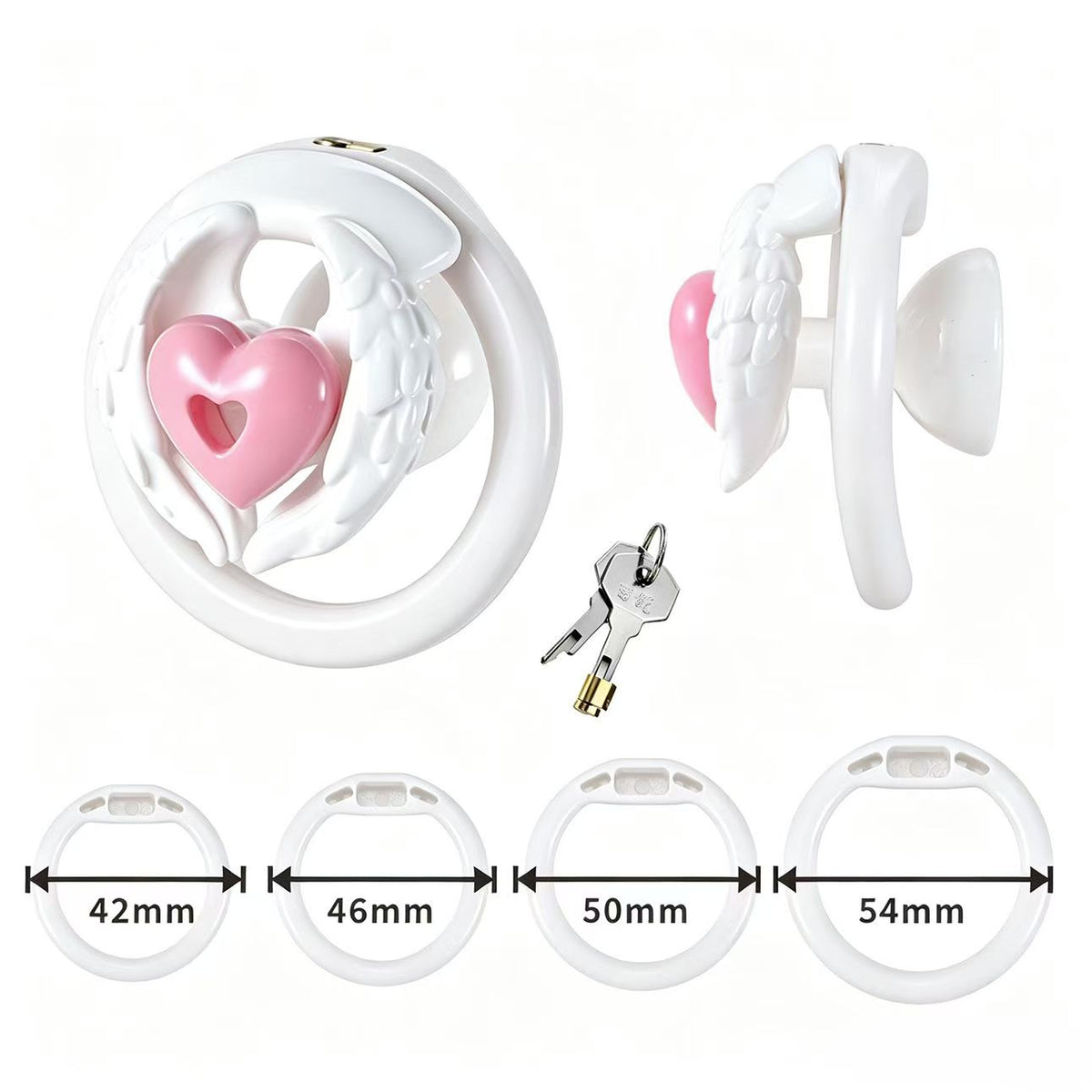 Love Wings Negative Chastity Cage