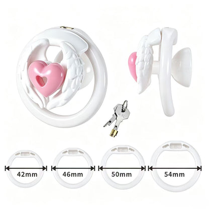 Love Wings Negative Chastity Cage