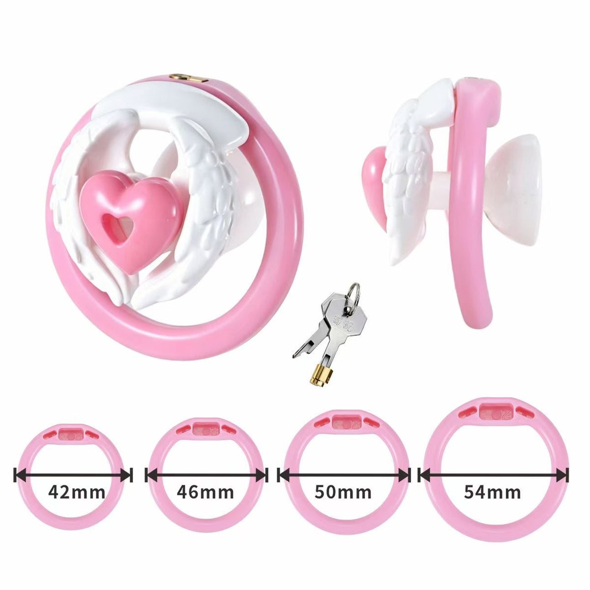 Love Wings Negative Chastity Cage