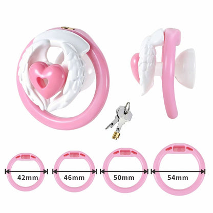 Love Wings Negative Chastity Cage