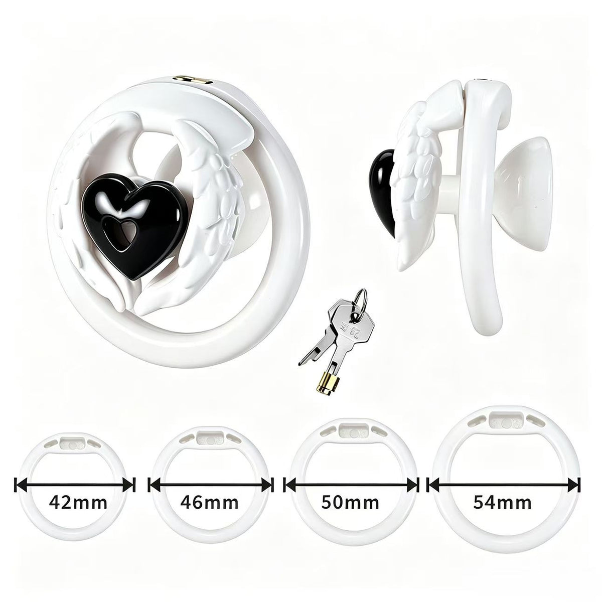 Love Wings Negative Chastity Cage