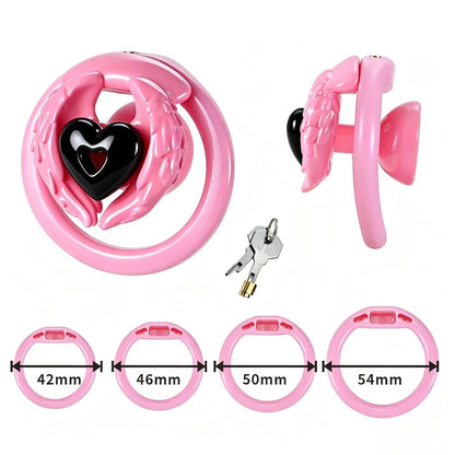 Love Wings Negative Chastity Cage