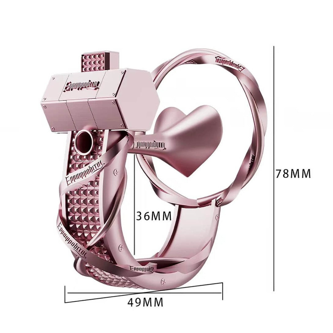 Möbius Negative Resin Chastity Cage