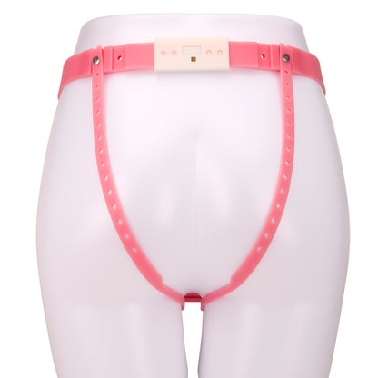Male Pink Cross-Dressing Chastity Belt