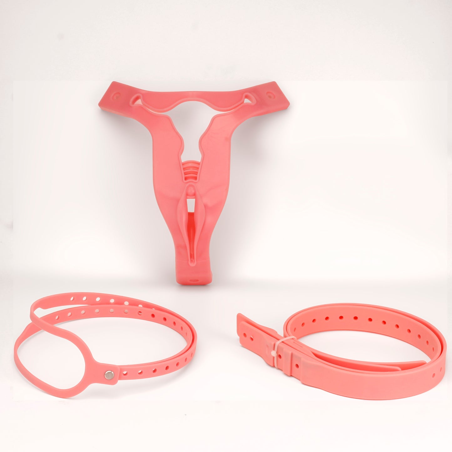 Male Pink Cross-Dressing Chastity Belt