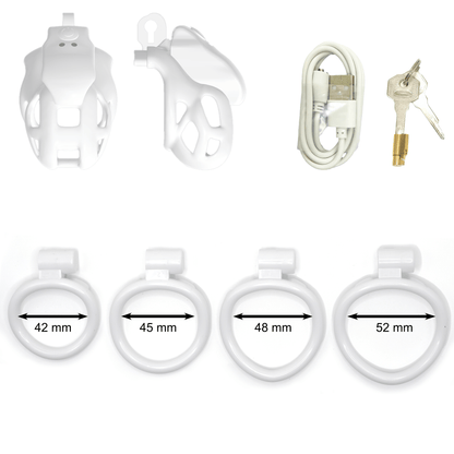 Mamba APP Control Vibration Chastity Cage