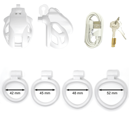 Mamba APP Control Vibration Chastity Cage