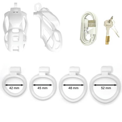 Mamba APP Control Vibration Chastity Cage