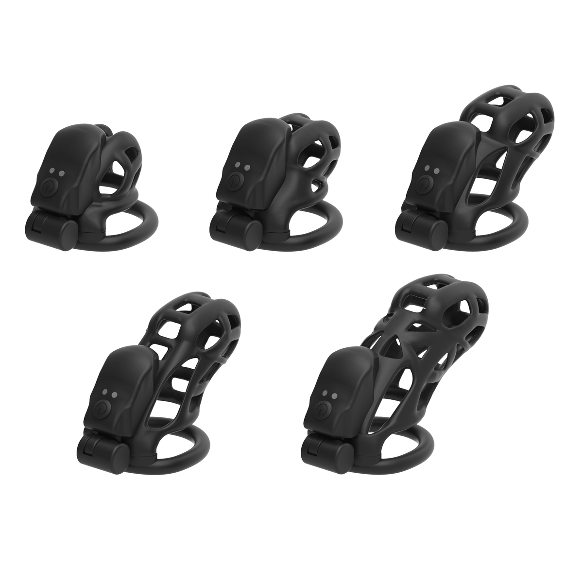Mamba APP Control Vibration Chastity Cage