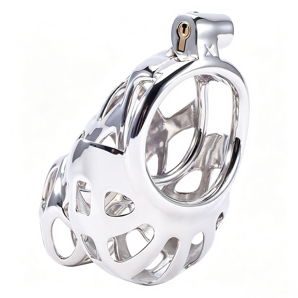 Mamba stainless steel cage rear ring view