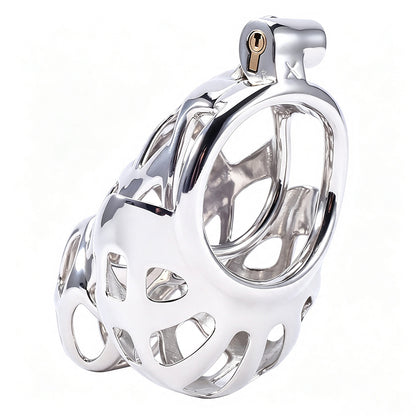 Mamba stainless steel cage rear ring view
