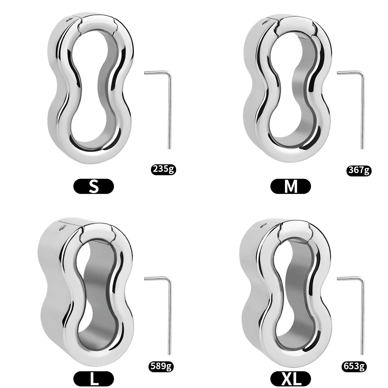 Metal Scrotal Weight-bearing Ring