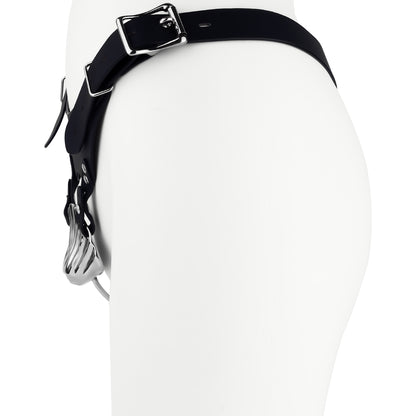 Metal Shell Shaped Chastity Belt Invisible - 10