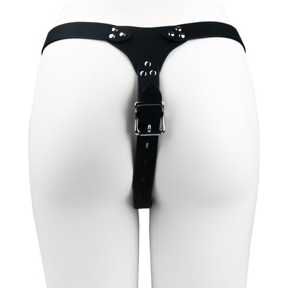 Metal Shell Shaped Chastity Belt Invisible - 13