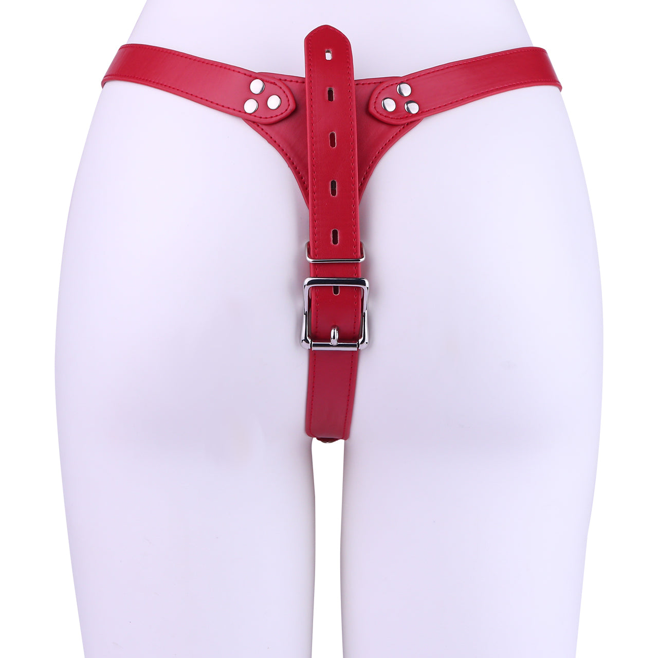 Metal Shell Shaped Chastity Belt Invisible - 7