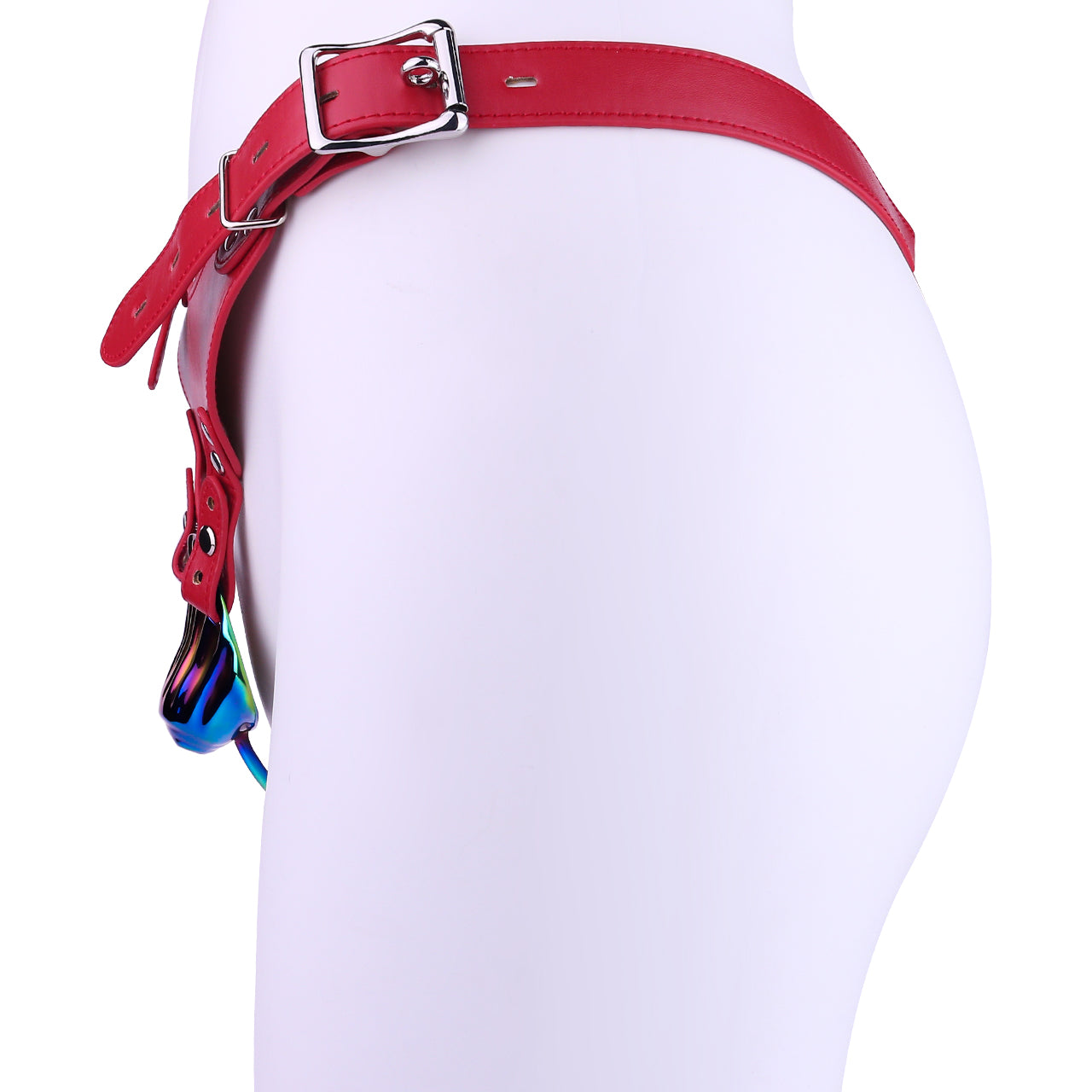 Metal Shell Shaped Chastity Belt Invisible -  3